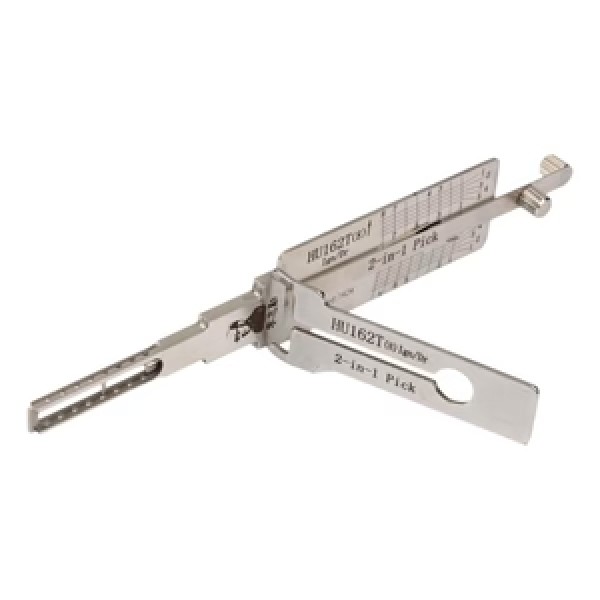 Original Lishi 2-In-1 Pick and Decoder HU162T / 8Cut / AG